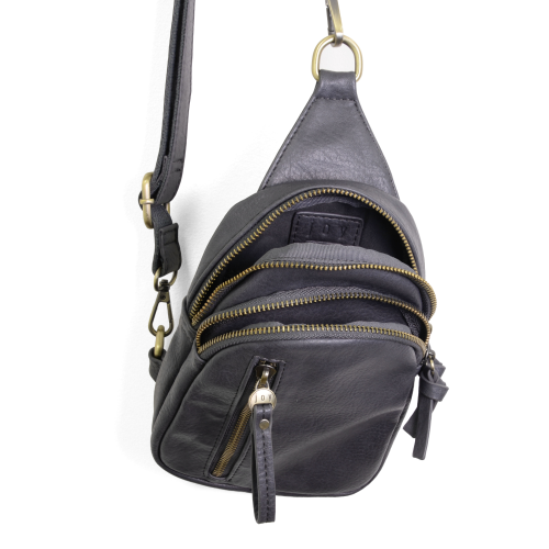 SKYLER SLING BAG - CHARCOAL
