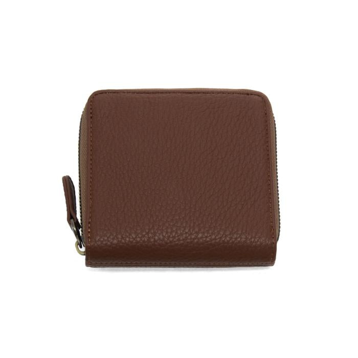 PALMER SQUARE ZIP AROUND WALLET - COFFEE
