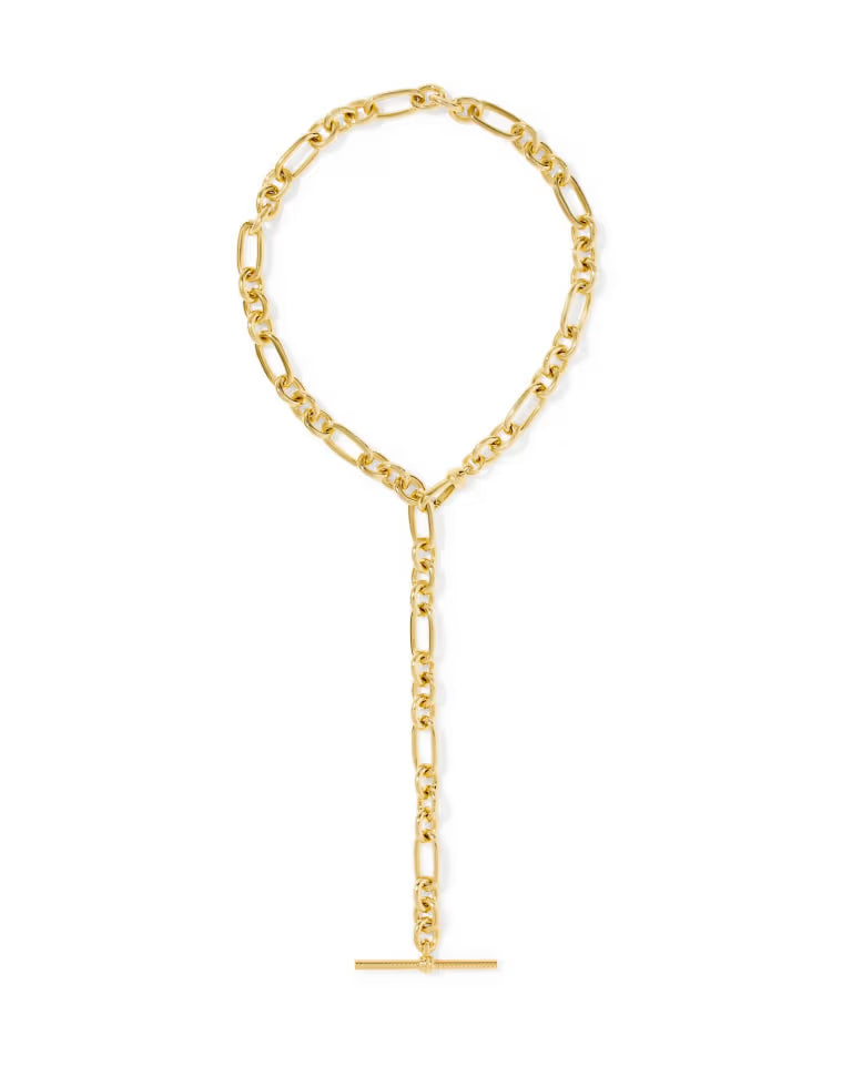 KENDRA SCOTT EMBRY LINK AND CHAIN NECKLACE - GOLD