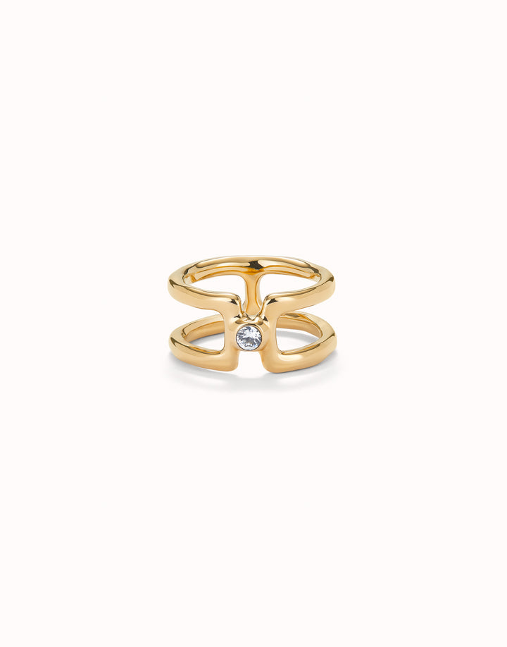 UNO DE 50 SER INDOMABALE RING - GOLD - 18