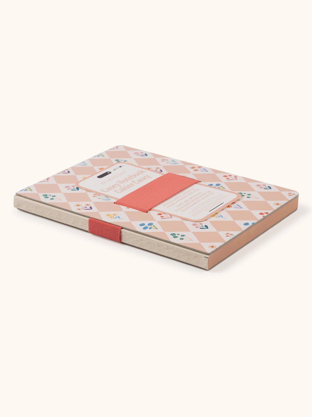 CASEY NOTEBOOK W/PHONE LOOP - MEADOW LANE