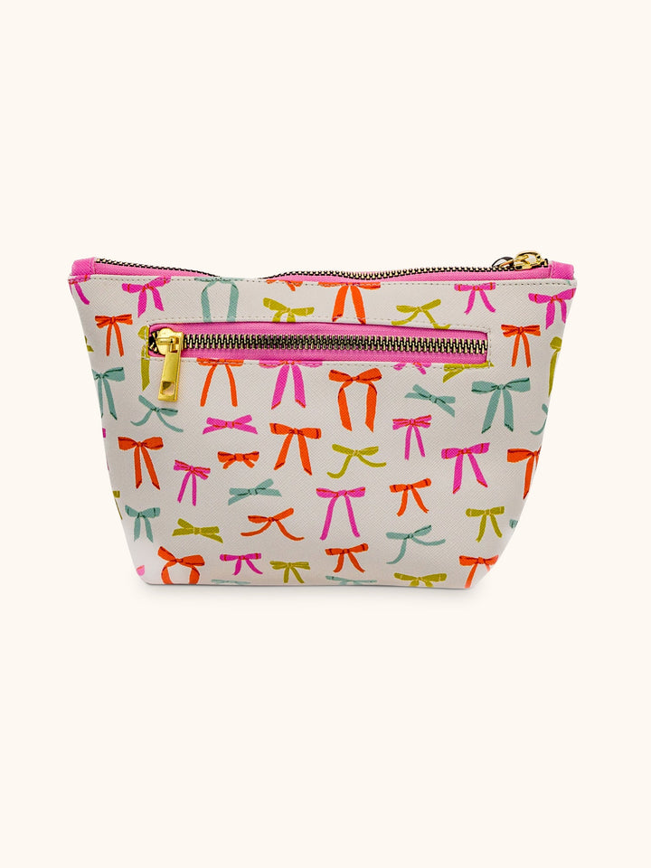 CLUTCH COSMETIC POUCH - PUT A BOW ON IT