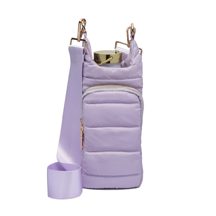 CROSSBODY HYDROBAG W/SOLID STRAP - LAVENDER