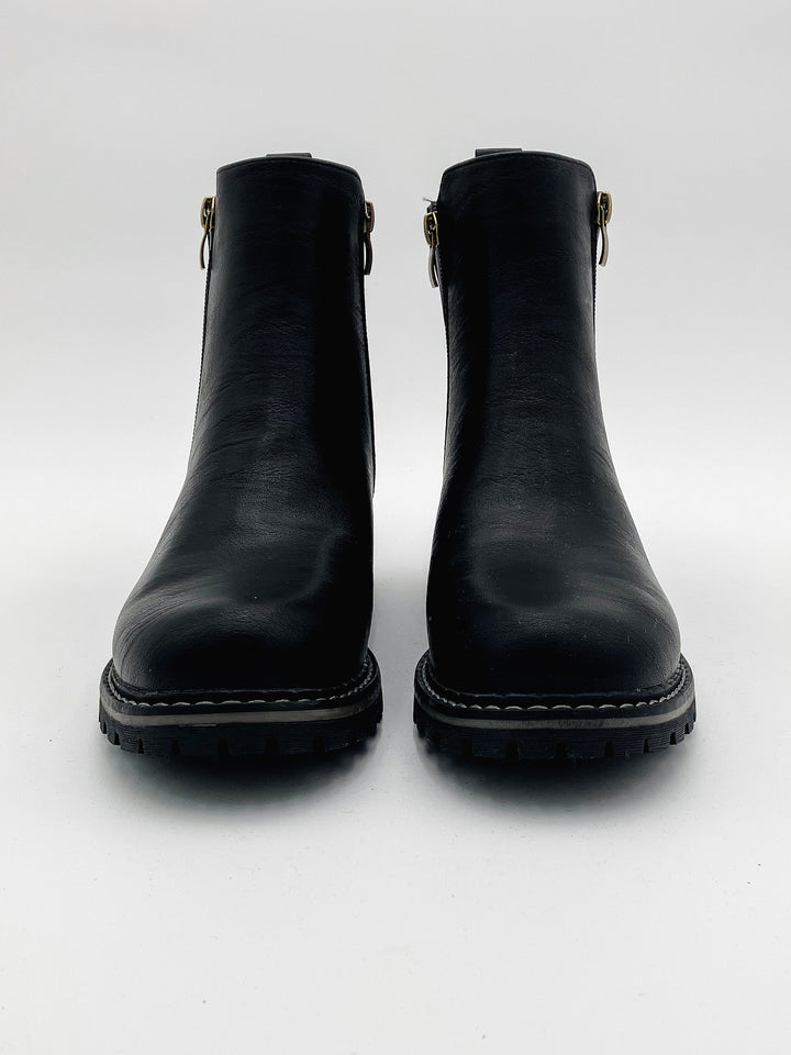CORKY'S 'DON'T BE DIFFICULT' ZIP UP BOOT - BLACK