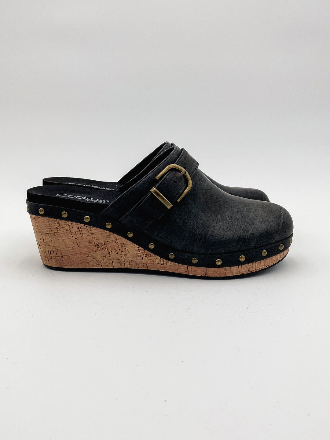 CORKY'S 'WHO KNEW' WEDGE CLOG - BLACK