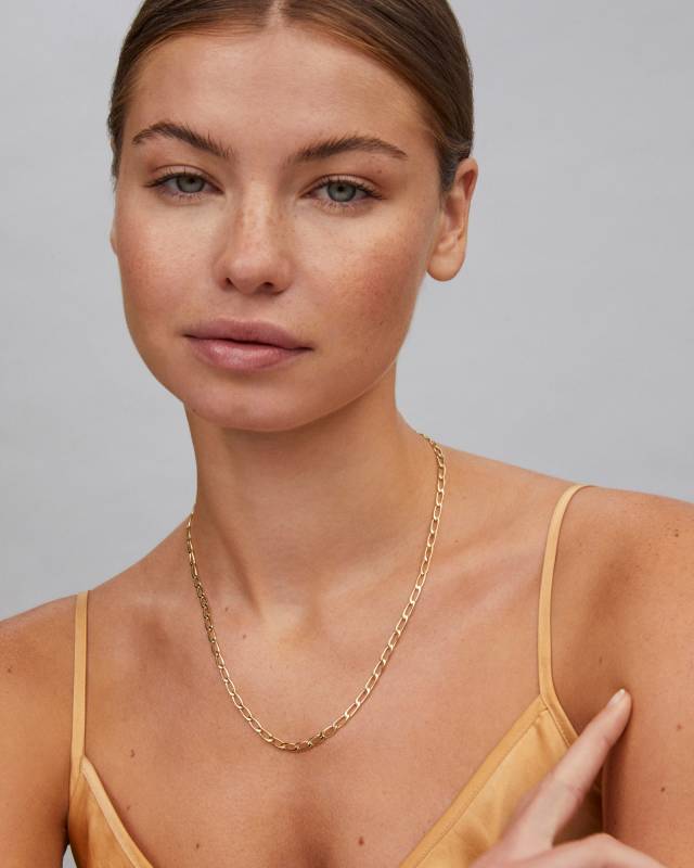 KENDRA SCOTT MERRICK CHAIN NECKLACE - GOLD