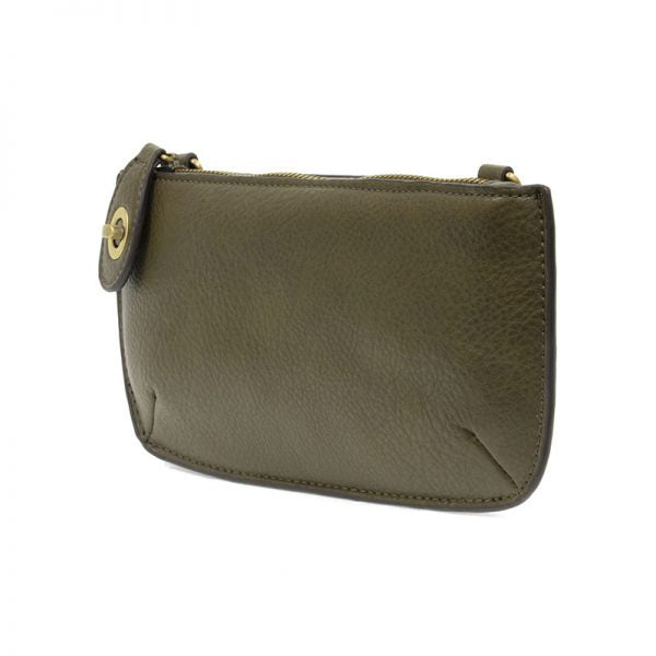 MINI CROSSBODY WRISTLET - DARK MOSS