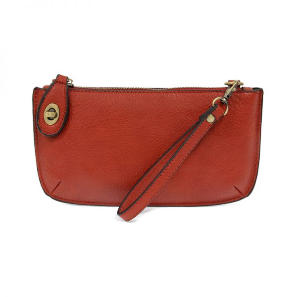 MINI CROSSBODY WRISTLET - CHERRY RED