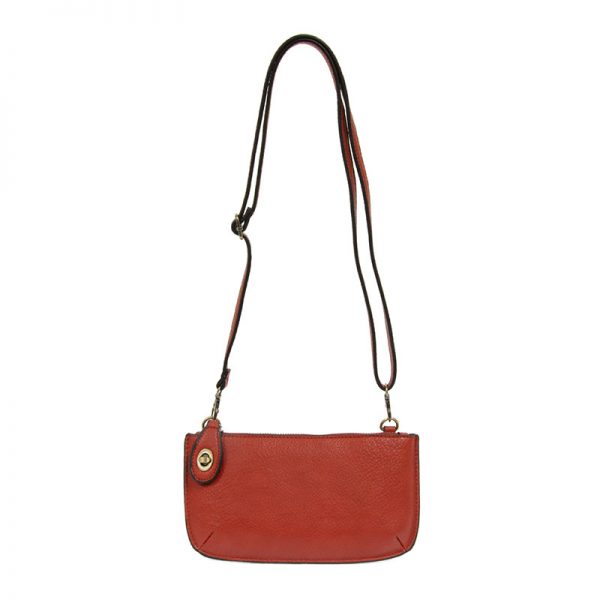 MINI CROSSBODY WRISTLET - CHERRY RED