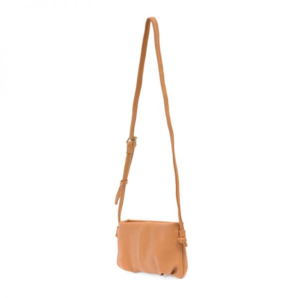 EMMIE CROSSBODY CINCH BAG - SUNTAN