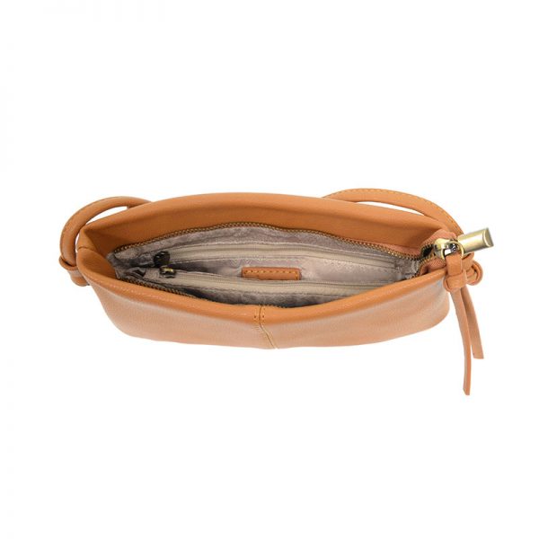 EMMIE CROSSBODY CINCH BAG - SUNTAN