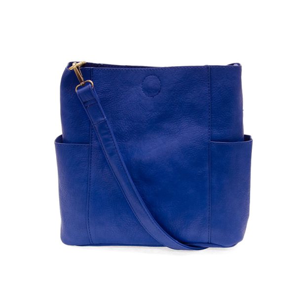 KAYLEIGH BUCKET BAG W/SIDE POCKET - COBALT