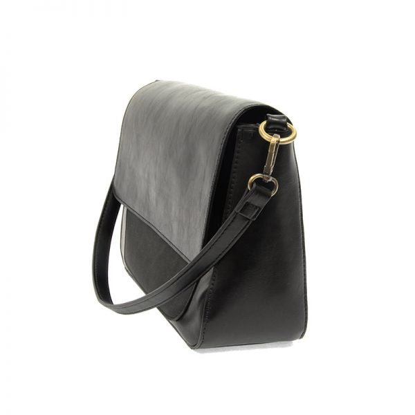 LEXIE CONVERTIBLE SHOULDER BAG - BLACK