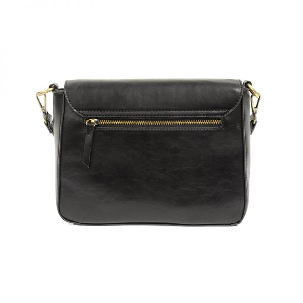 LEXIE CONVERTIBLE SHOULDER BAG - BLACK