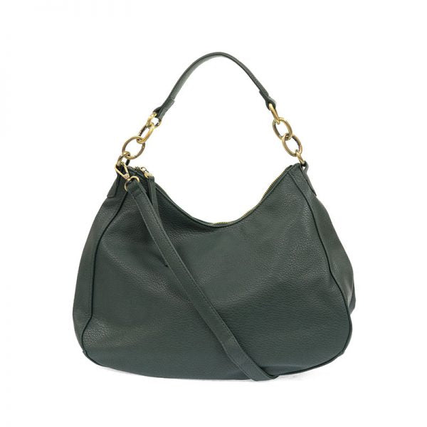 SHANAE CHAIN HANDLE CONVERTIBLE BAG - GREEN OPAL