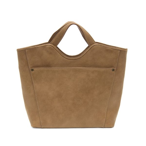 LIZ MEDIUM TOTE BAG - TAN