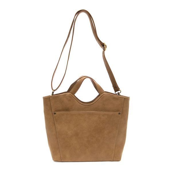 LIZ MEDIUM TOTE BAG - TAN