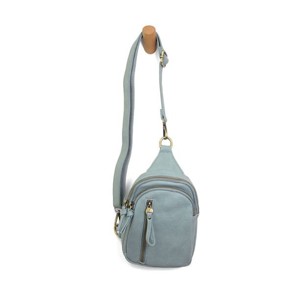 SKYLER SLING BAG - LIGHT DENIM