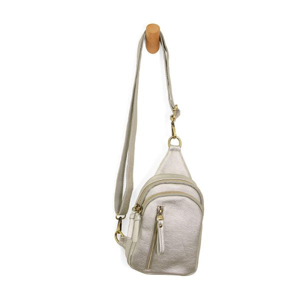 SKYLER SLING BAG - SILVER