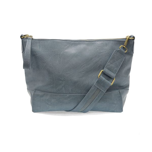 LEEN SEAMED CROSSBODY - CHAMBRAY