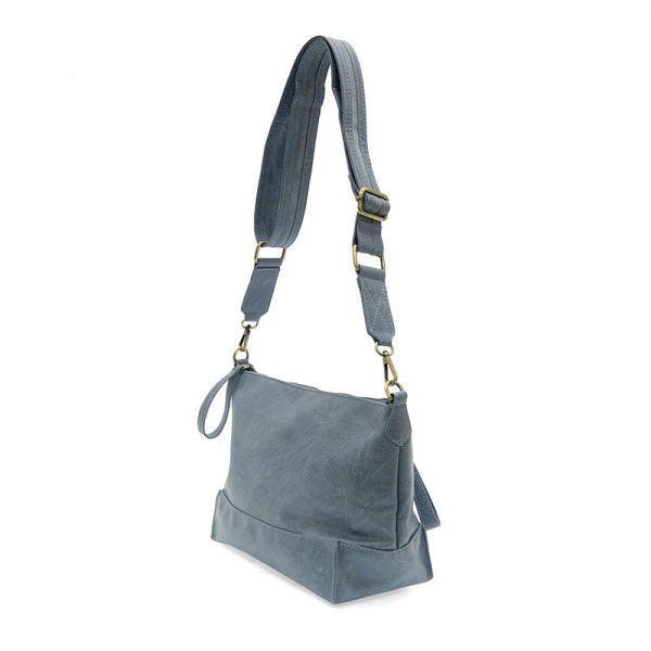 LEEN SEAMED CROSSBODY - CHAMBRAY