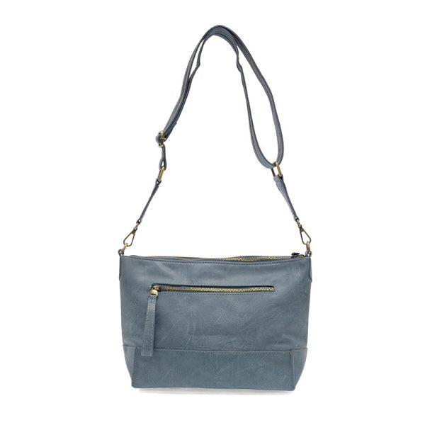 LEEN SEAMED CROSSBODY - CHAMBRAY