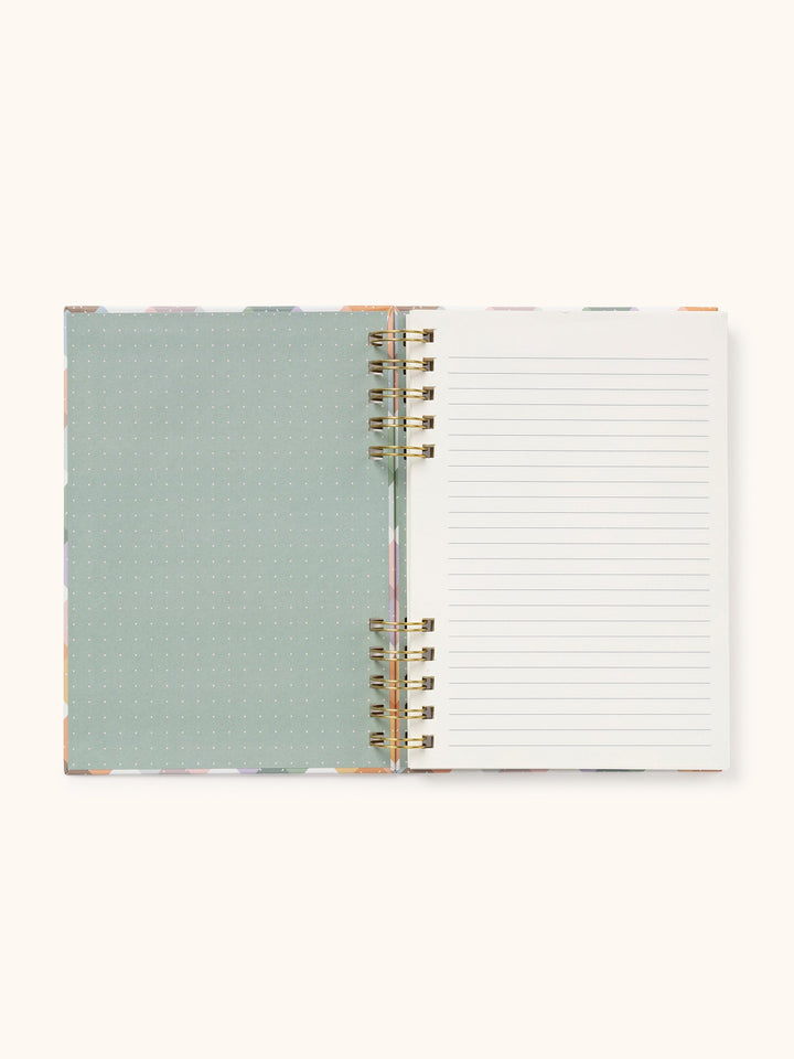 HARPER SPLIT SPIRAL NOTEBOOK & PEN SET - AS IF ARGYLE