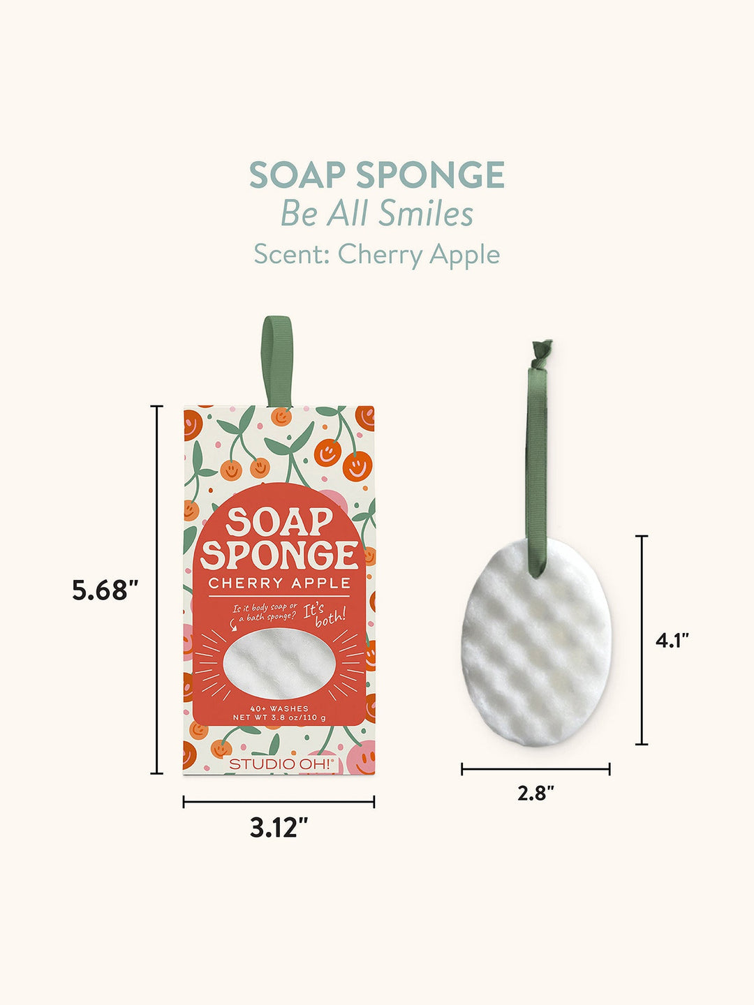 SOAP SPONGE - BE ALL SMILES