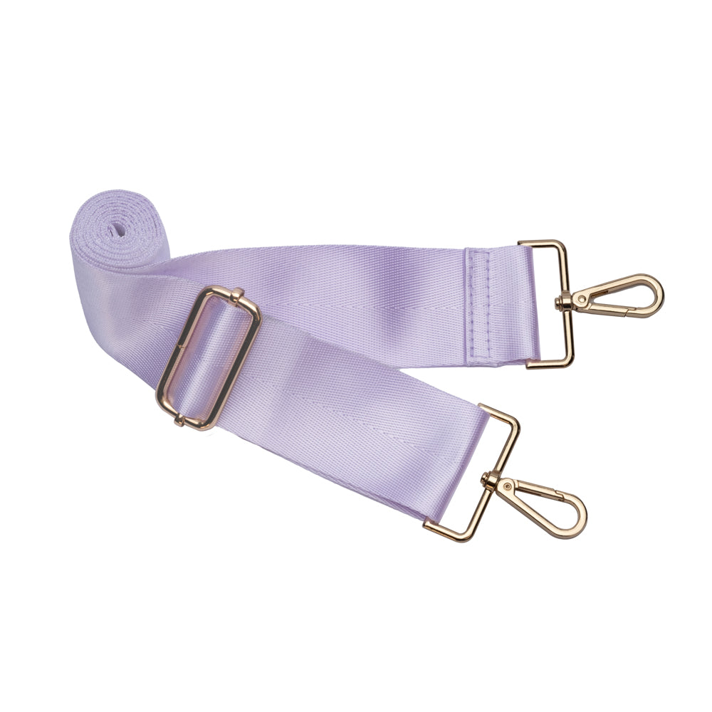 CROSSBODY HYDROBAG W/SOLID STRAP - LAVENDER