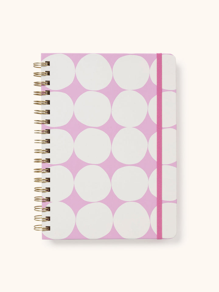 UNDATED TRI-TAB PLANNER - DARLING DOTS