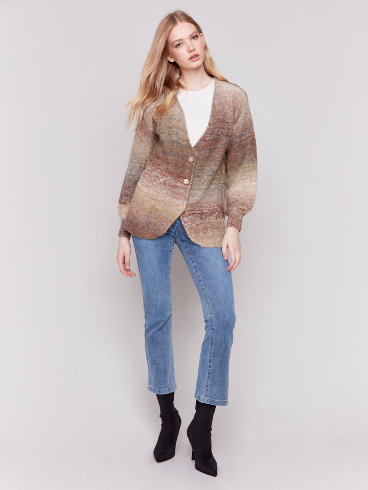 BOUCLE KNIT CARDIGAN - AUTUMN