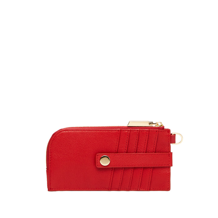 HAMMITT 210 EAST WALLET - CHILI RED/GOLD