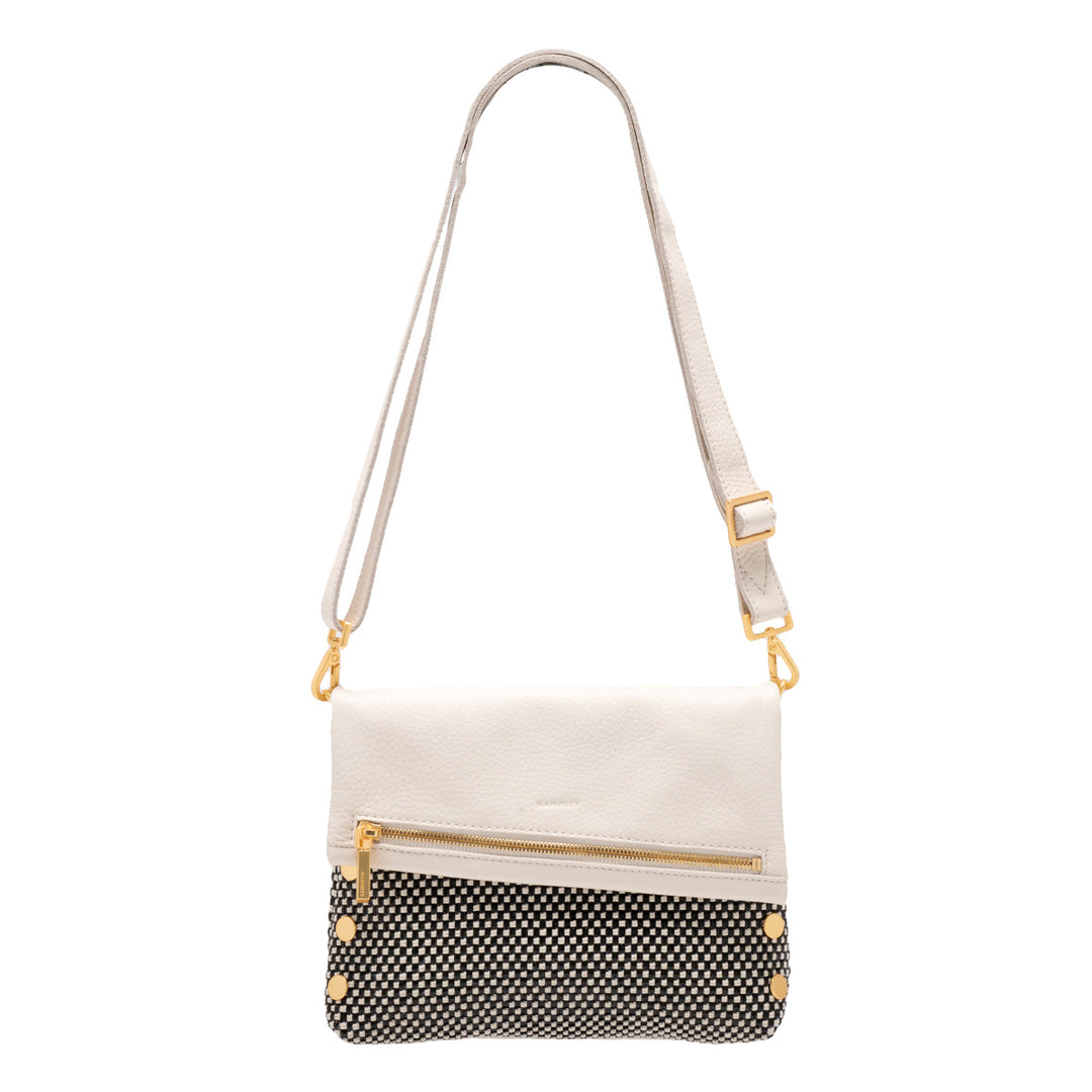 HAMMITT VIP MEDIUM CROSSBODY BAG - CALIFORNIA WEEKEND/BRUSHED GOLD