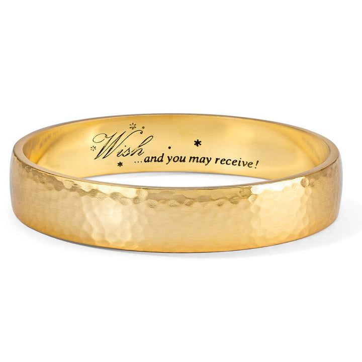 APOLLO BANGLE - BRUSHED GOLD