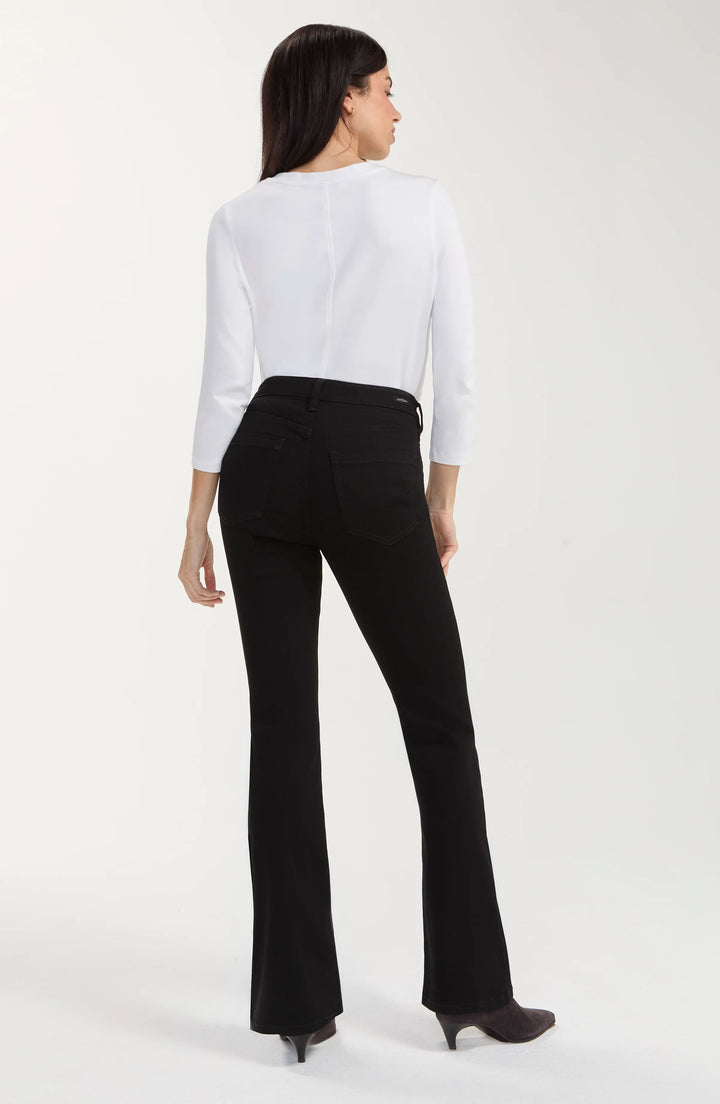 BOBBIE BABY BOOT CUT JEANS - 32" INSEAM - BLACK RINSE