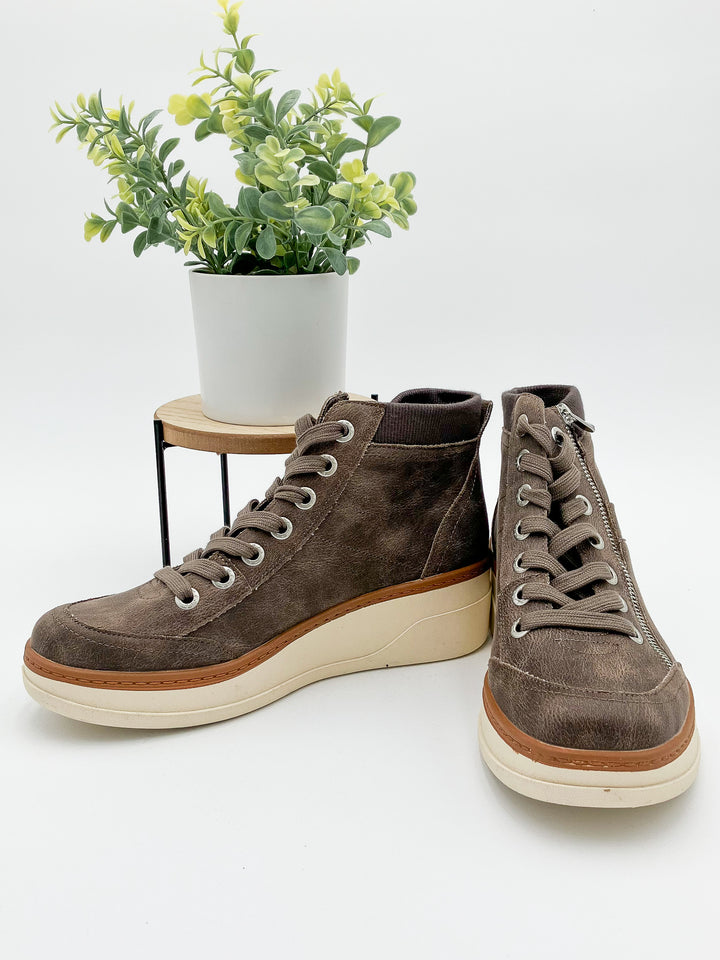 BLOWFISH CAMDEN HIGH TOP SNEAKER - GREY
