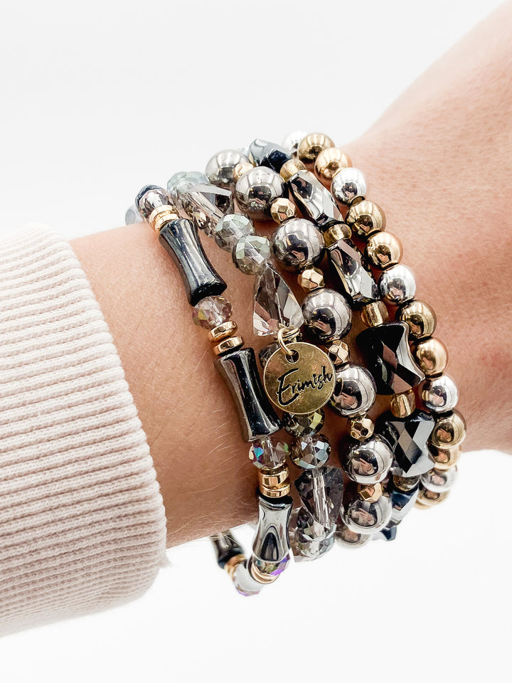 MIX STRETCH BRACELETS S/5 - EMBERS
