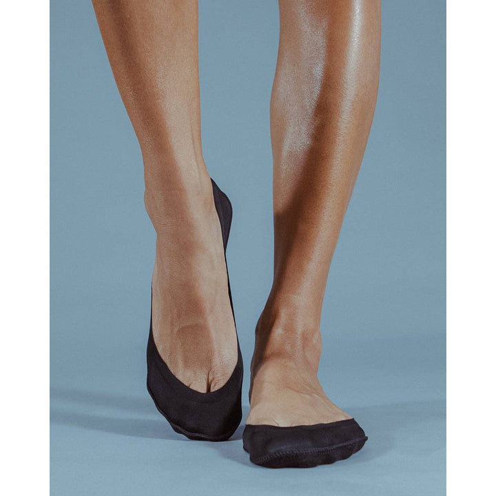 SECRET ULTRA LOW-CUT NO SHOW SOCKS - BLACK