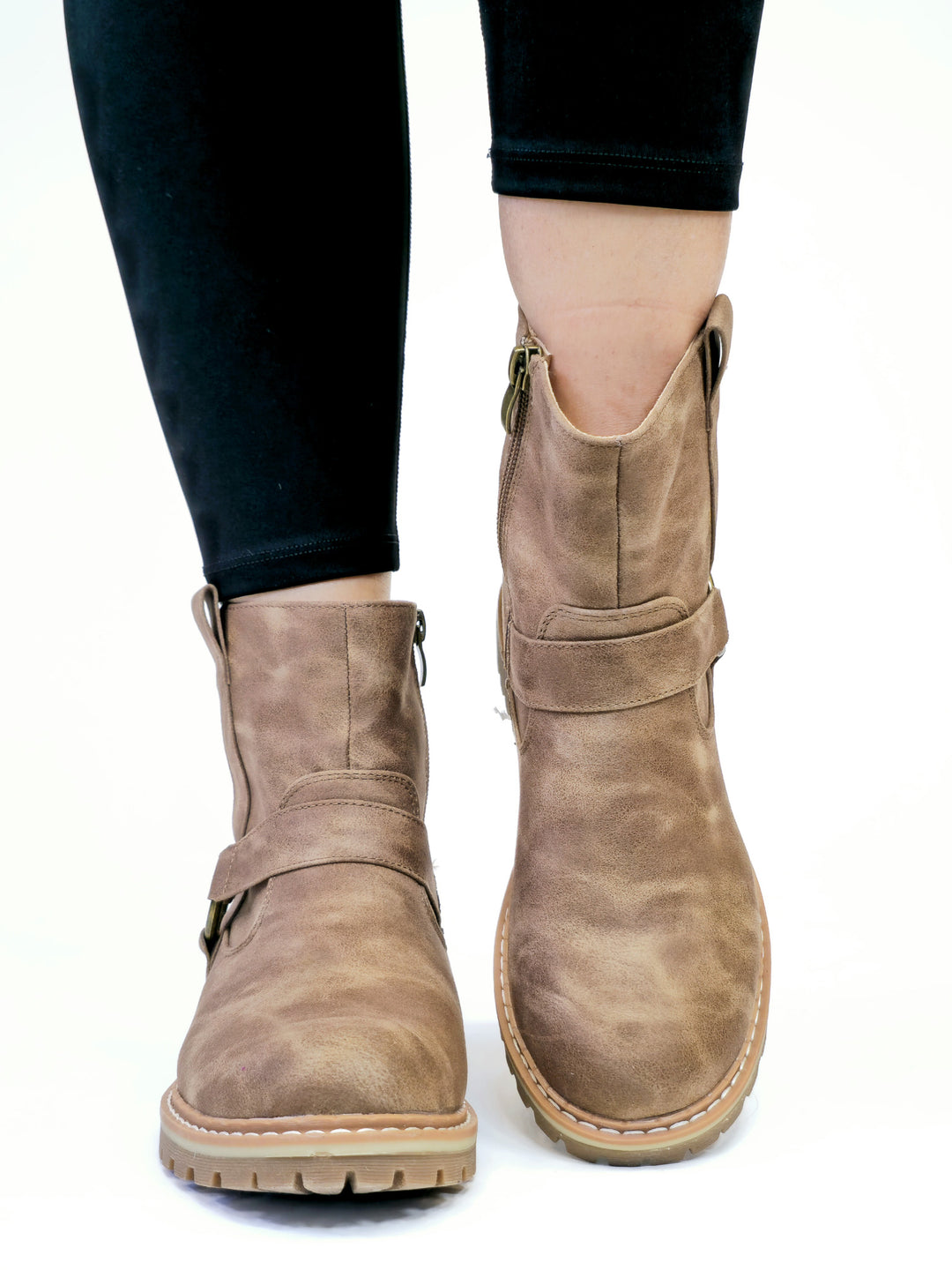 CORKY'S FALL IN LOVE BOOTS - TAUPE OIL