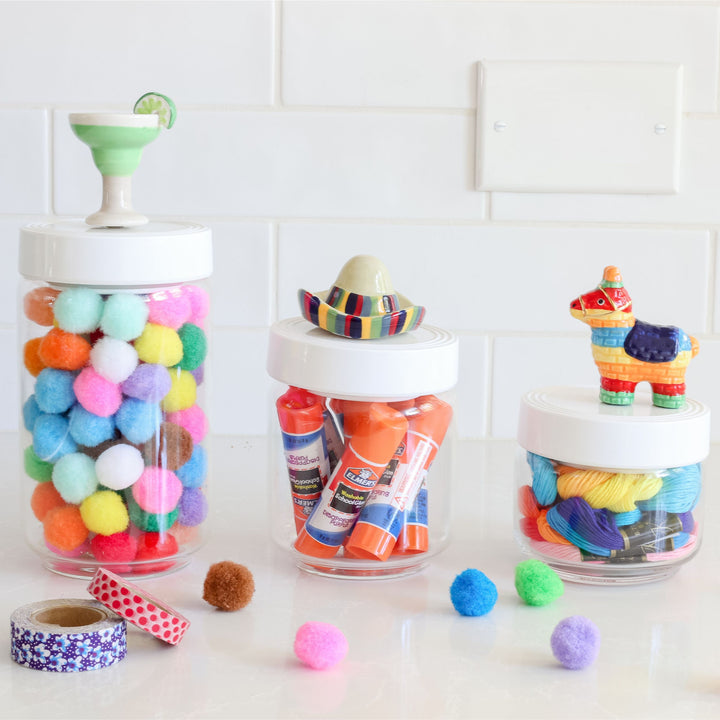 large canister w/top