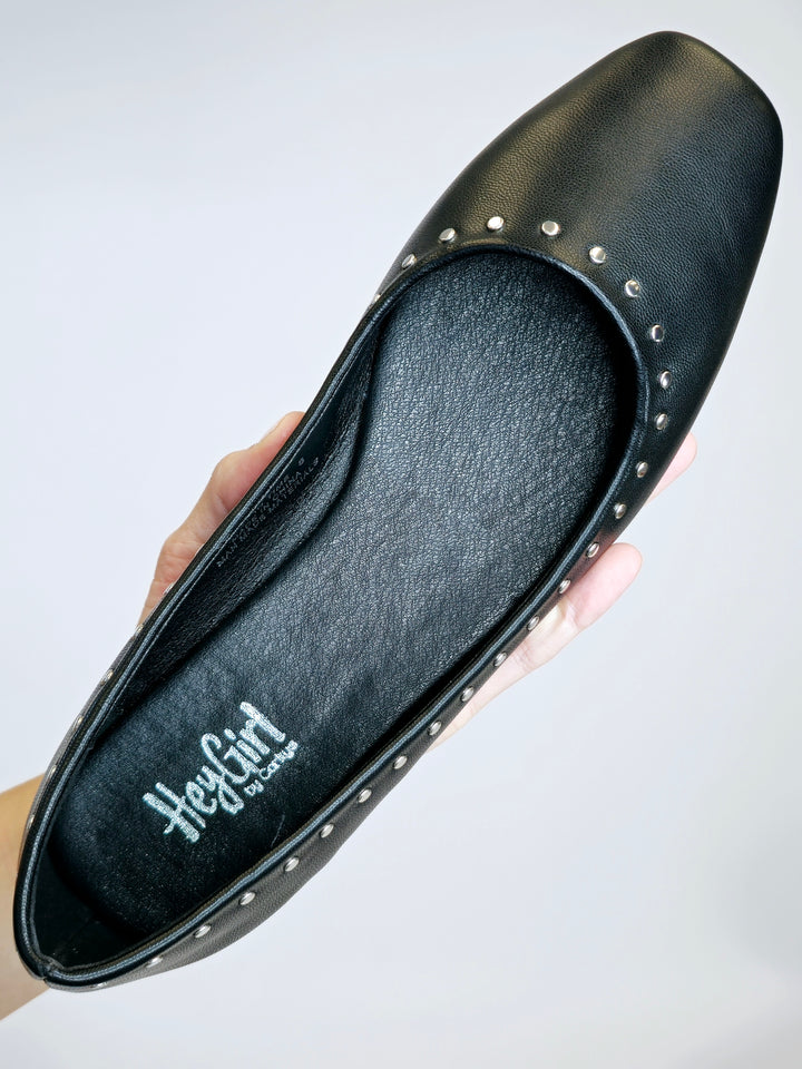 CORKY'S JUST IN TIME SLIP ON FLAT - BLACK