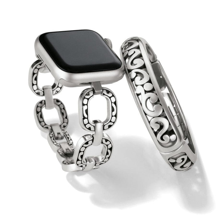 CONTEMPO LINX APPLE WATCH BAND - SILVER