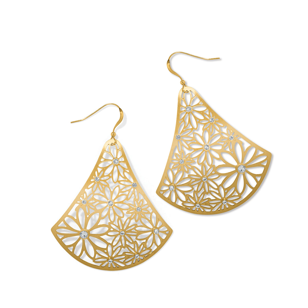 TRILLION FRENCH WIRE EARRINGS - GOLD