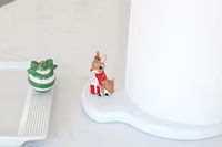 paper towel holder - pinstripes