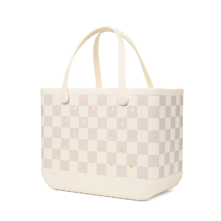 BOGG BAG CHECKERED - COCONUT/MUSHROOM