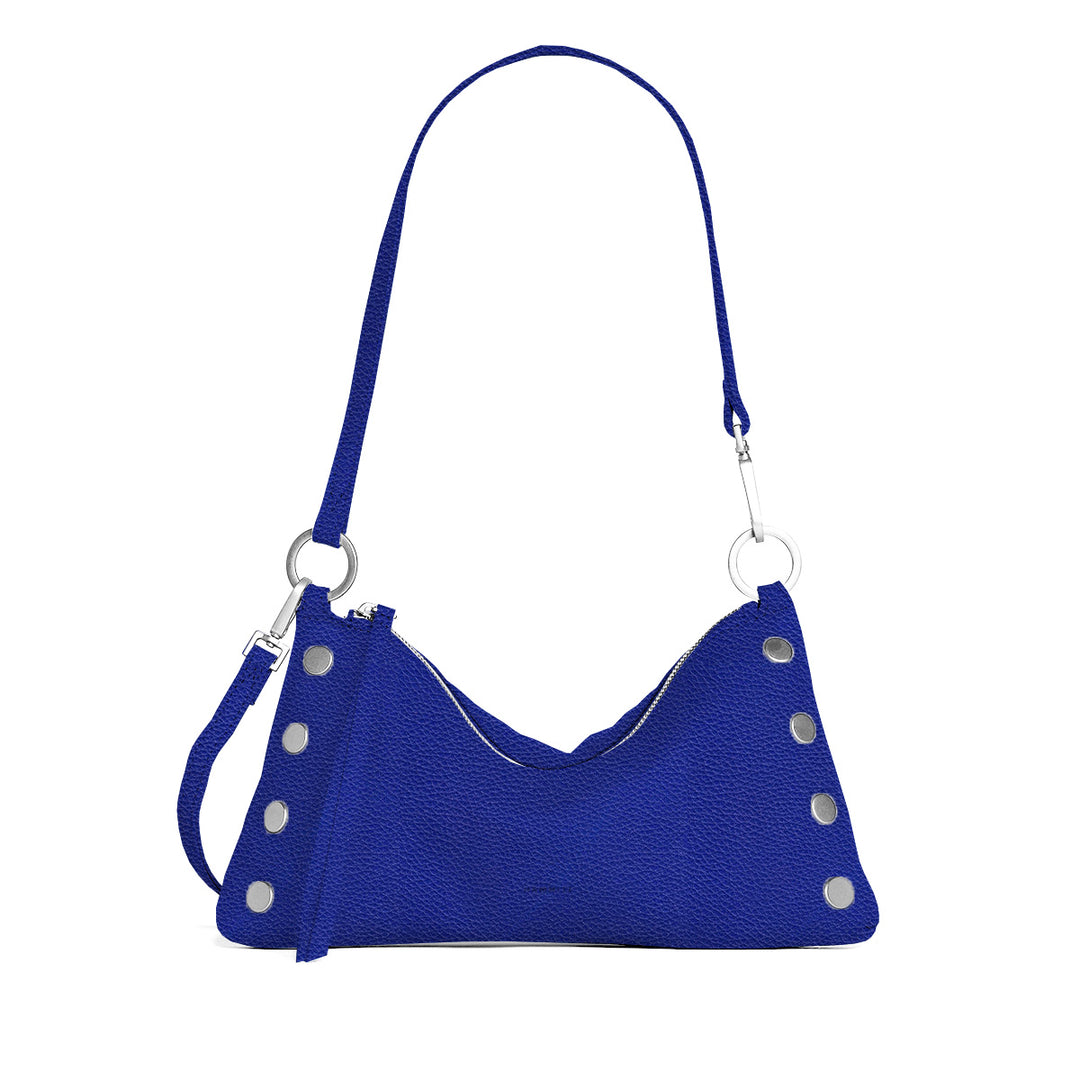 HAMMITT KYLE SHOULDER BAG - DEEP WATER/SILVER