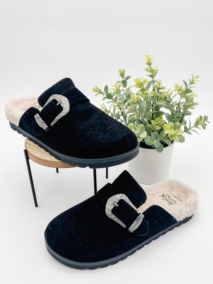 BLOWFISH SIENNA COZY MULE - BLACK