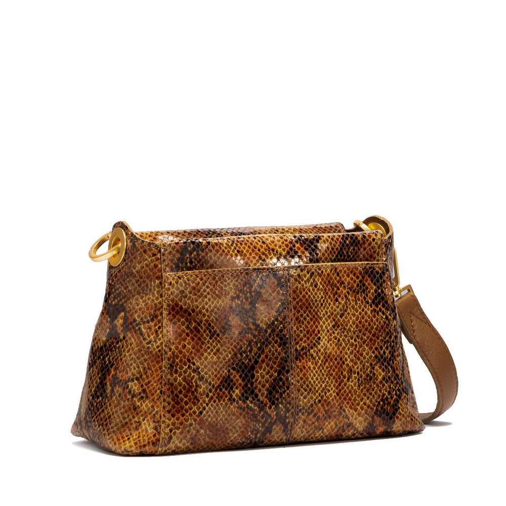 Hammitt Tony Small Snakeskin Embossed Crossbody Bag