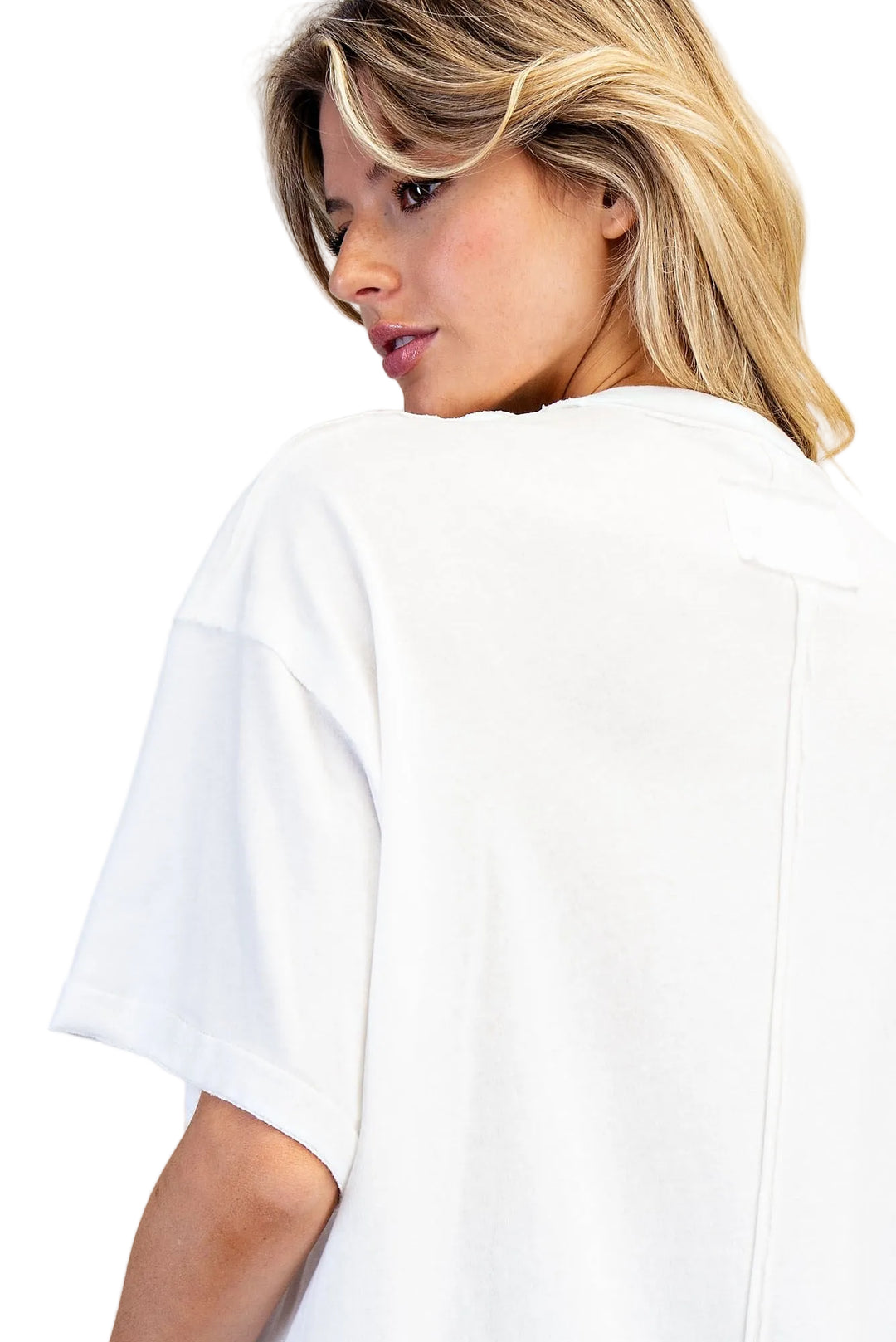 SHORT SLEEVE LEMON GRAPHIC TEE - CITRUS POP