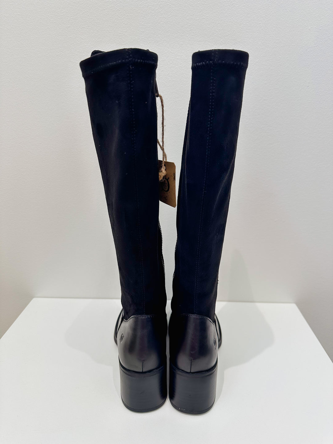 BORN VIOLETTE TALL BOOTS - BLACK